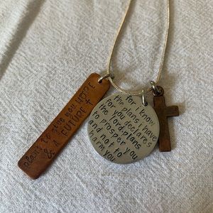 Jeremiah 29:11 necklace